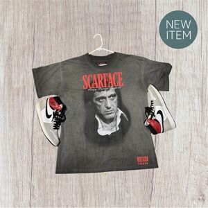 Reason Scarface Graphic Tee - Black and Red